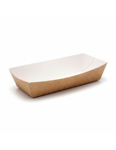Tabuleiro de Papel para Cachorro-Quente 17×55×4 cm | Embalagens para Cachorros-Quentes