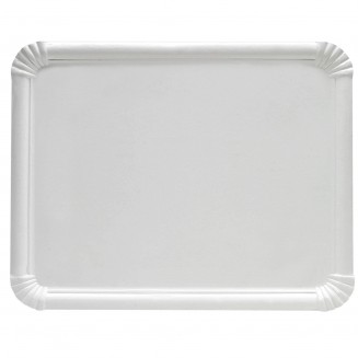 BANDEJA CARTÓN BLANCA 25X34 cm. N.10 (50 Uds.)