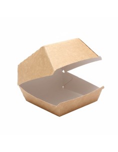 Caixa para Hambúrguer em Cartão 12x12x8,5 cm | Embalagens para Hambúrgueres