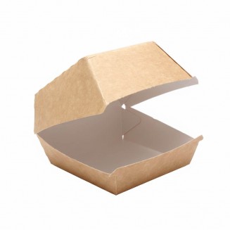 CAIXA PARA HAMBÚRGUER EM CARTÃO 12X12X8,5 cm (50 Unid.)