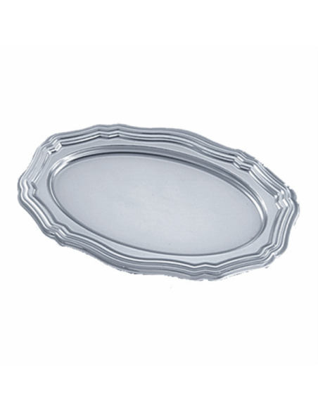 ▷ Tabuleiro de Catering Prateado 26x40 cm. - Envio Grátis 24h.
