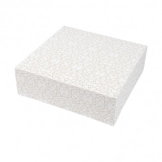 CAJAS PARA TARTA DECORADA 32X32X10 cm. (50 Uds.)