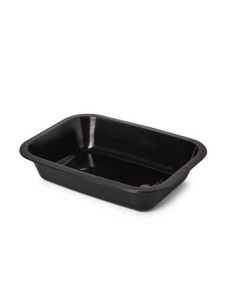 ▷ Tabuleiro Termosselável Preto 1/8 Gastronor - Envio em 24h. ✅✅