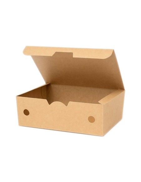 ▶️Caixa para fritos Média 500 ml 135X85X51mm. (500 Unid.)