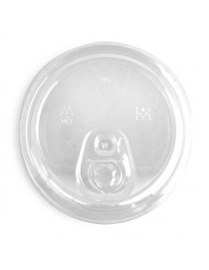 ▷ Tampa Plana PET com Fecho Ø 95mm - Envio 24 h.