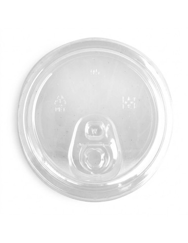 ▷ Tampa Plana PET com Fecho Ø 95mm - Envio 24 h.