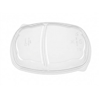 TAPA DOS COMPARTIMENTOS TRANSPARENTE (360 Uds.)