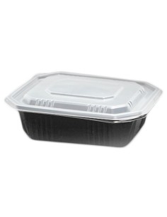 ▷ Embalagens de Plástico para Micro-ondas Pretas - Envio em 24h.