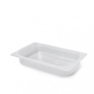 BANDEJA TRANSPARENTE 1/4 GS 260X160X45 mm (300 Uds.)