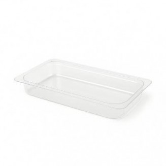 BANDEJA TRANSPARENTE 1/4 GS 260X160X30 mm (330 Uds.)