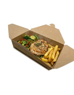 ▷ Caixa de Papel para Comida 1.400 cc - Envases del Mediterráneo. 2