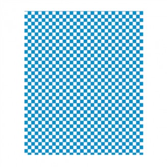 PAPEL ANTIGRASA CUADROS AZULES 28x34 cm. (1.000 Uds.)