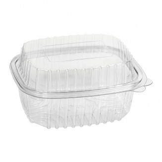 TARRINA DE PLÁSTICO 500 cc + TAPA ALTA (50 Uds.)