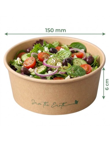 ✅ Saladeira de Papel 750 cc - Envio Grátis em 24h.