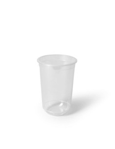 Copo Bubble Tea 450 cc Transparente Plástico PP - Envio Grátis 24h.