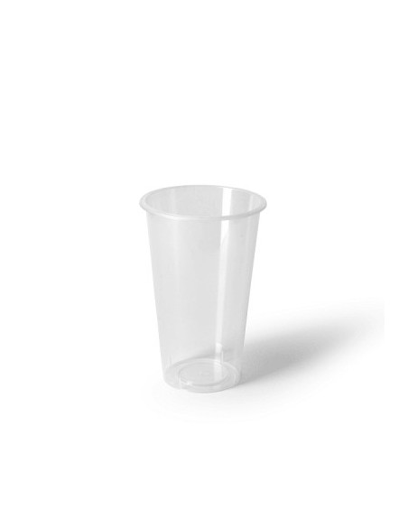 Copo Bubble Tea 490 ml Transparente Plástico PP - Envio Gratuito 24h.