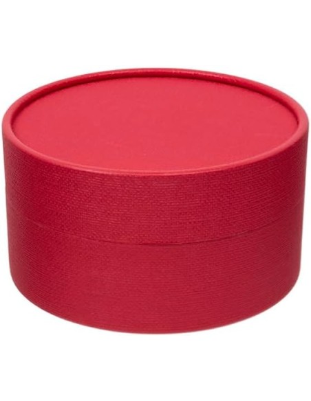 MOLDE PREMIUM HORNEABLE ROJO + TAPA Y CÁPSULA Ø130x70 mm (5 Uds.)
