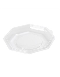 ▷ Tampa de Embalagem de Plástico Preta Para Saladas 500 cc - Envio 24h.