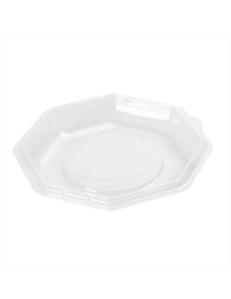 ▷ Tampa de Embalagem de Plástico Preta Para Saladas 500 cc - Envio 24h.