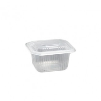 EMBALAGEM DE PLÁSTICO PARA ALIMENTOS 500 ml (50 Unidades)