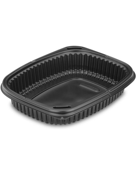 ▷ Embalagem de Plástico Preto 600 cc - Envio em 24h.