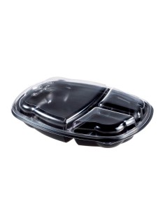 ▷ Tampa de Embalagem de Plástico com Dois Compartimentos - Envio Grátis 24h.
