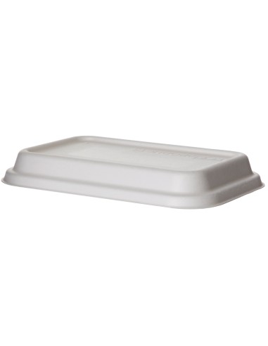 ▷ Tampa de Cana-de-Açúcar Compostável 175x120x10mm - Envio em 24h. ✅✅