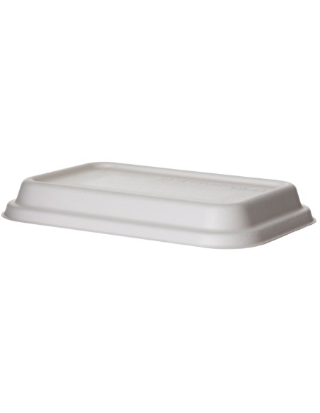 ▷ Tampa de Cana-de-Açúcar Compostável 175x120x10mm - Envio em 24h. ✅✅