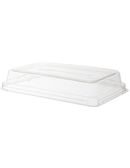 ▷ Tampa PLA Compostável 210x140x25mm - Envio em 24h.