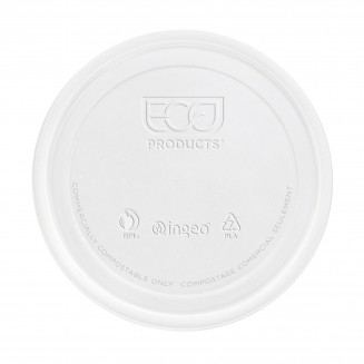 TAPA ENVASE REDONDO PLA 145ml/5 OZ (100 Uds.)