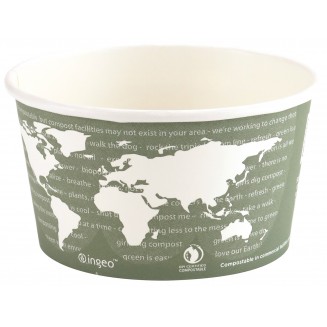 EMBALAGEM PARA SOPA COMPOSTÁVEL 355ml/12 OZ (100 Unid.)