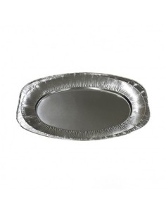 ▷ Tabuleiro de Alumínio Oval 351X243X21 mm - Envio 24h.