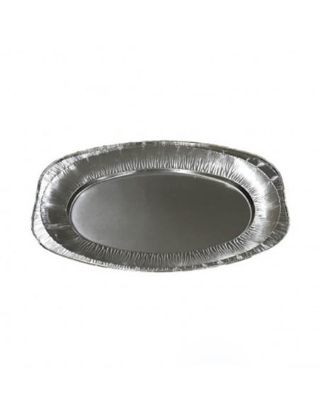▷ Tabuleiro de Alumínio Oval 351X243X21 mm - Envio 24h.