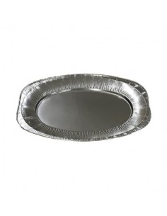 ▷ Tabuleiro de Alumínio Oval 550X360X20 mm - Envio em 24h