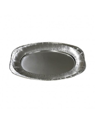 ▷ Tabuleiro de Alumínio Oval 550X360X20 mm - Envio em 24h