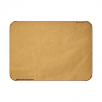 TAPA MARRÓN AGUJEROS PARA E. DE ALUMINIO 650 cc (100 Uds.)