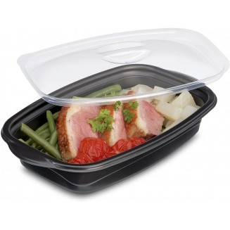 PACK BANDEJA NEGRA 500 cc + TAPA (380 Uds.)