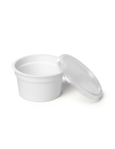 ▷ Taças de Plástico para Molhos 70 cc mais Tampa - Envio 24h.