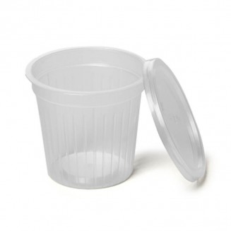 PACK TARRINA 125 cc + TAPA (100 Uds.)