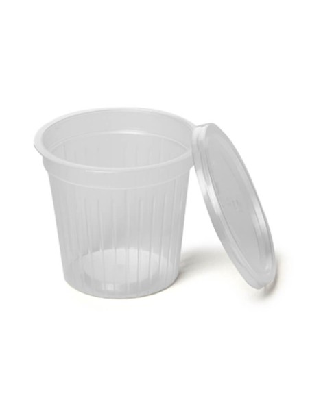 ▷ Tarrinas para Molhos 125 cc Transparentes + Tampa - Envio 24h.