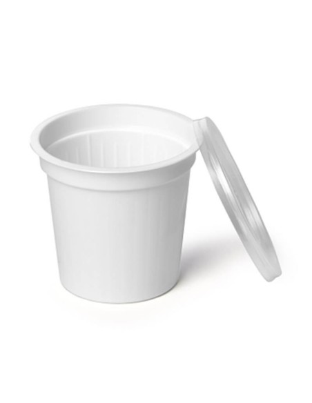 ▷ Tarrinas para Molhos 125 ml Branca mais Tampa - Envio 24h.