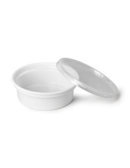 ▷ Embalagem de Plástico com Fecho Hermético 250 ml + Tampa - Envio 24h.