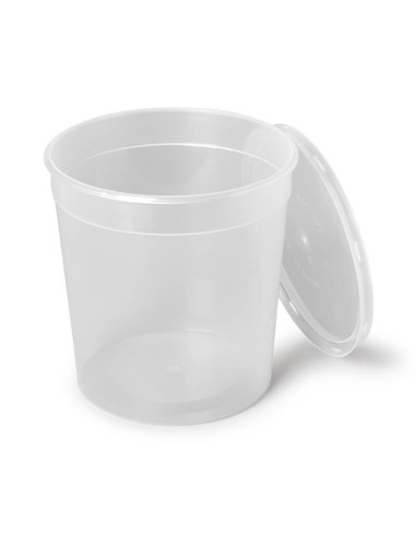 ▷ Embalagem de Plástico com Fecho Hermético 1.000 ml + Tampa - Envio 24h.