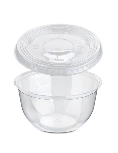 ▷ Copo de Plástico para Sobremesas 220 ml mais Tampa - Envio 24h.