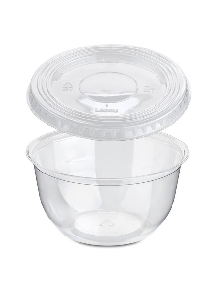 ▷ Copo de Plástico para Sobremesas 220 ml mais Tampa - Envio 24h.