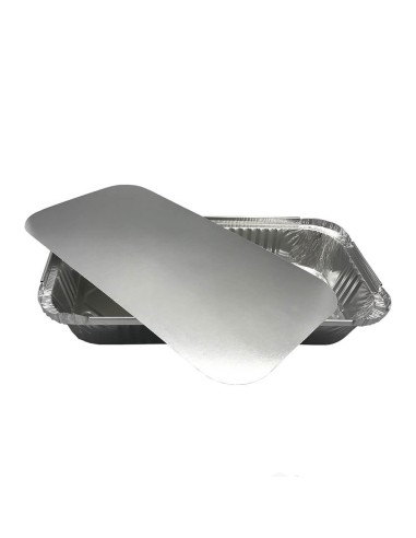 ▷ Tabuleiro de Alumínio para Alimentos 1820 ml mais Tampa - Envio 24h.