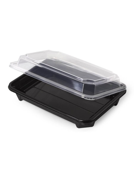 ▷ Tabuleiro para Sushi Preto 185X125X47 mm - Envio Gratuito 24h.