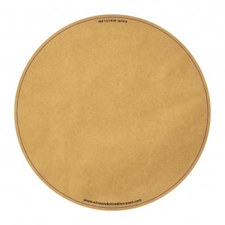 TAPA MARRÓN PARA ENVASE POLLO 1025 cc Y 1420 cc (100 Uds.)