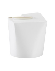 ▷ Embalagem de Papel para Noodles Branca 500 cc - Envio em 24h.