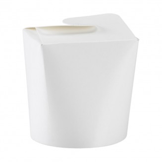 ENVASE DE PAPEL BLANCO 500 cc (50 Uds.)